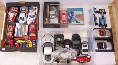 Lot 274 - 3 boxes containing loose mostly 1/18 and 1/24...