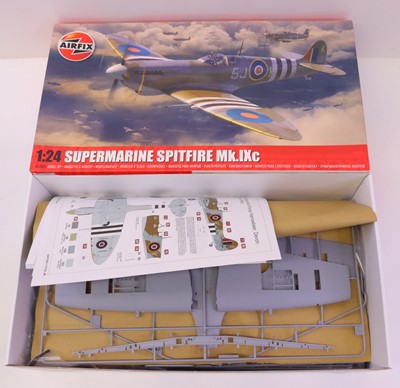 Lot 307 - Airfix Supermarine Spitfire Mk IXc housed in...
