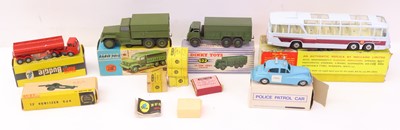Lot 241 - Box containing mostly Dinky Toys diecast to...