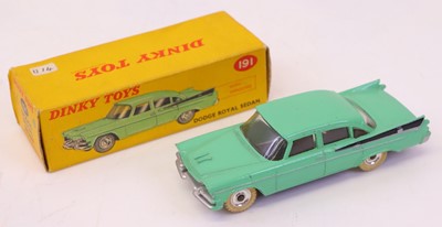 Lot 175 - Dinky Toys No. 191 Dodge Royal Sedan,...