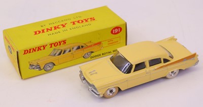 Lot 186 - Dinky Toys No. 191 Dodge Royal Sedan...