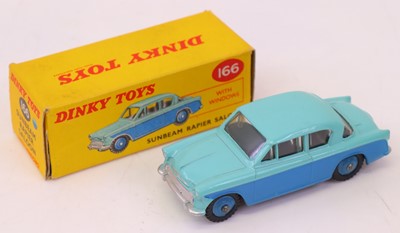 Lot 187 - Dinky Toys No. 166 Sunbeam Rapier Saloon,...