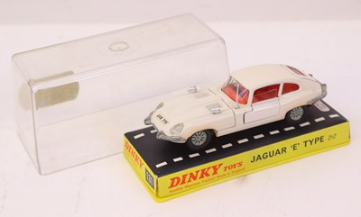 Lot 188 - Dinky Toys No. 131 Jaguar E-type comprising...