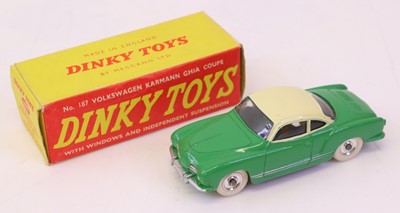 Lot 191 - Dinky Toys No. 187 Volkswagen Carmen Ghia...
