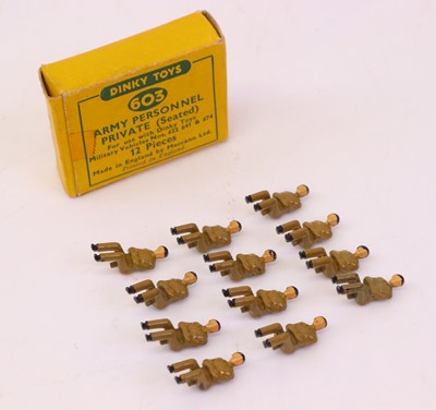 Lot 203 - Dinky Toys No. 603 Army Personnel Private...