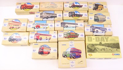 Lot 280 - Corgi Commercials 2 boxes containing a...