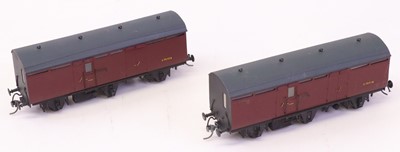 Lot 488 - Two 00 gauge kit-built brass Thompson...