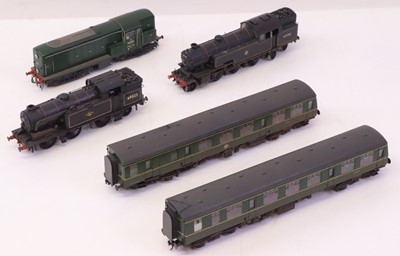 Lot 490 - Four unboxed post 2015 release 00 gauge locos,...