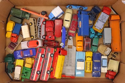 Lot 242 - A tray of Dinky Toys, loose and play worn...