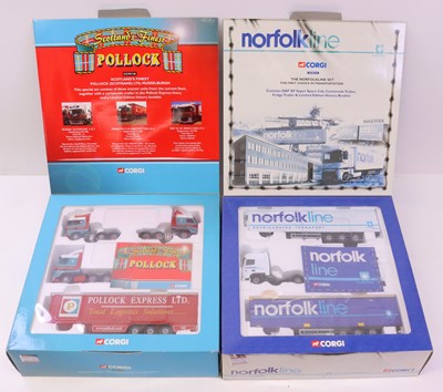 Lot 251 - Corgi 1/50 scale group of two modern issue...