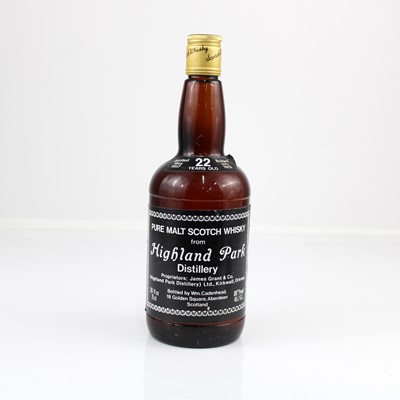 Lot 1236 - Highland Park 22 Year Old Pure Malt Scotch...