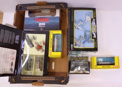 Lot 260 - A tray of Corgi Toys modern issue diecast to...