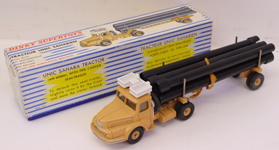 Lot 223 - French Dinky Toys No. 893 Unic Sahara Pipe...