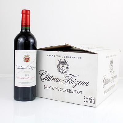 Lot 1028 - Chateau Faizeau 2015 Montagne Saint-Emilion, 6...