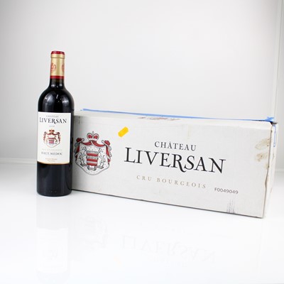 Lot 1053 - Chateau Liversan 2018 Haut Medoc, 12 bottles, OB