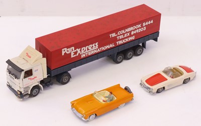 Lot 345 - Tekno group of 3 loose repainted or playworn...