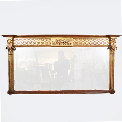 Lot 354 - An early Victorian giltwood and gesso...