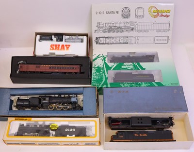 Lot 564 - Collection of HO gauge American outline locos...