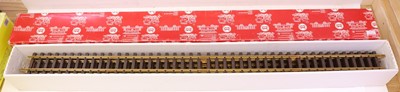 Lot 537 - One box of G scale LGB track containing 6...