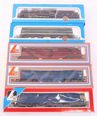 Lot 447 - Five 00 gauge locos to include an Airfix...