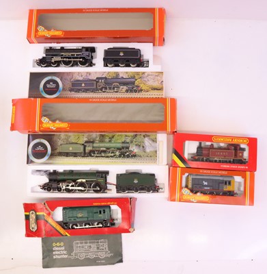 Lot 448 - Five Hornby 00 gauge locos to include a Class...