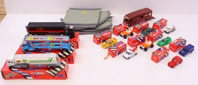 Lot 232 - Dinky and Corgi Toys collection of loose and...
