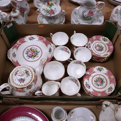Lot 124 - A Royal Albert Lady Carlile pattern tea set...