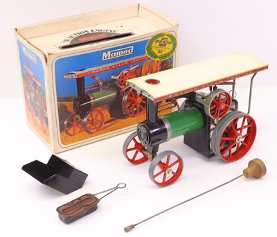 Lot 412 - Mamod TE1A traction engine, housed in the...