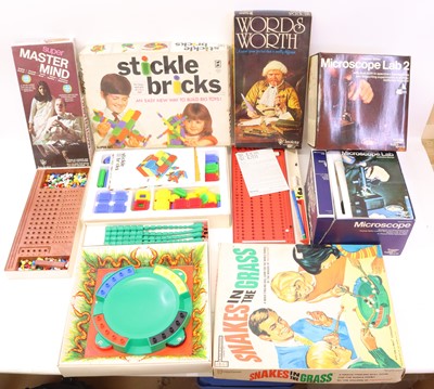 Lot 402 - 2 boxes containing interactive table top games...