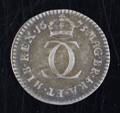 Lot 96 - England, 1679 Maundy twopence, obv: laureate...