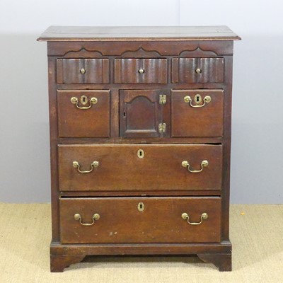 Lot 655 - A near-pair of 19th century provincial oak...