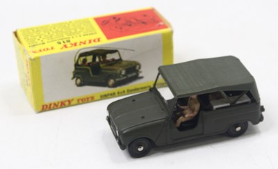 Lot 228 - French Dinky Toys 815 Renault 4 Sinipar...