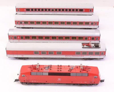 Lot 565 - Fleishmann HO gauge DB red, a BR120 class...