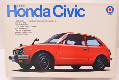 Lot 288 - ENTEX (USA issue kits) 1.20 scale, 9027 Honda...