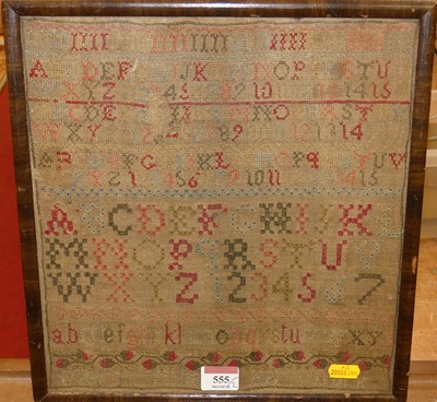 Lot 555 - Sarah Rayner - an early Victorian verse...