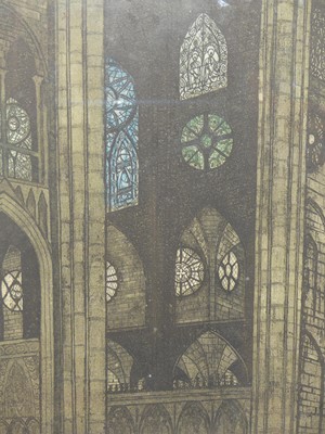 Lot 508 - Valerie Thornton (1931-1991) - Church windows,...