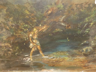 Lot 532 - An artist's folio and contents, principally...