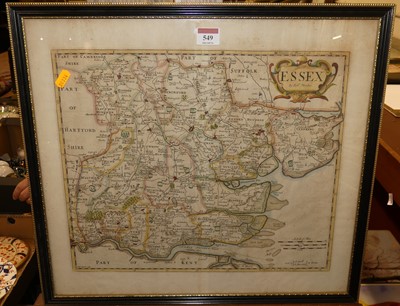 Lot 549 - Robert Morden - engraved and hand-coloured...