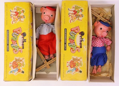 Lot 401 - Two Pelham Puppets, including Pinky the Pig...