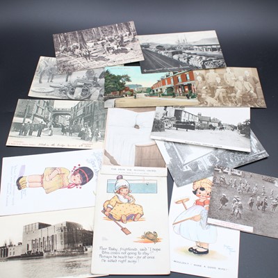 Lot 169 - A collection of postcards, early 20th century...