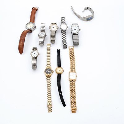 Lot 176 - A collection of lady's wristwatches, to...