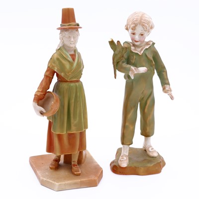Lot 102 - A Royal Worcester porcelain figure 'Wales',...