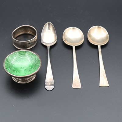 Lot 214 - A matched pair of George V silver presentation...