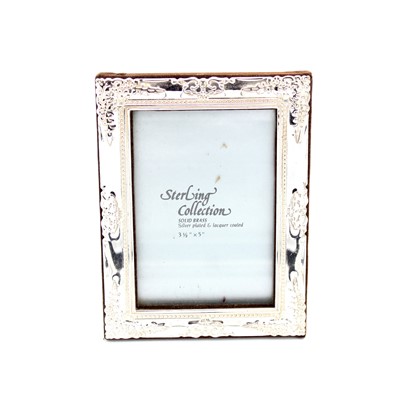 Lot 152 - An Elizabeth II silver clad easel photograph...