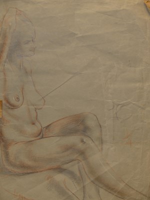 Lot 551 - A folio of loose prints and sketches, to...