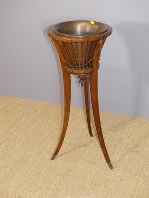 Lot 638 - An Edwardian mahogany and satinwood inlaid...