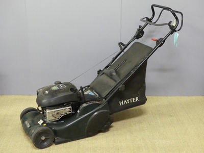 Lot 752 - A Hayter Harrier 41 self propelled lawn mower,...