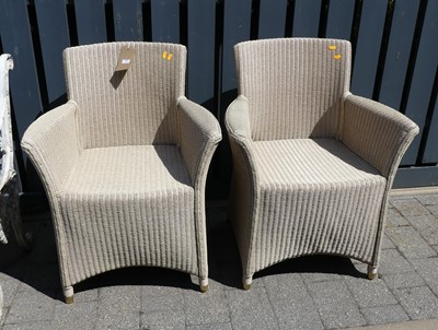Lot 758 - A pair of Vincent Sheppard cream painted...