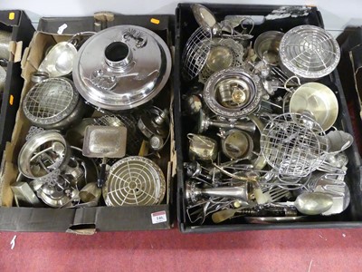 Lot 146 - A collection of silver-plated wares, to...
