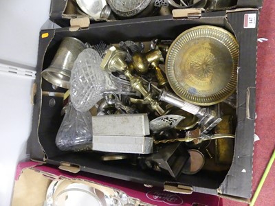 Lot 147 - A collection of silver-plated wares and...